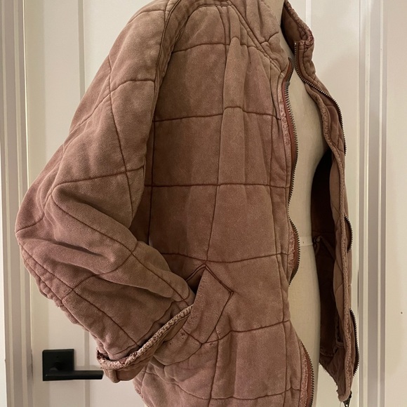 Free People Dolman Quilted Knit Jacket XS - Picture 4 of 9
